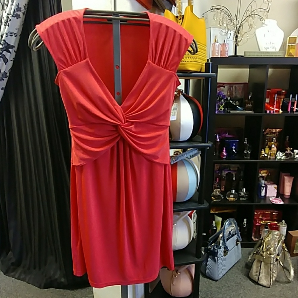 BCBG Knotted Mini Dress